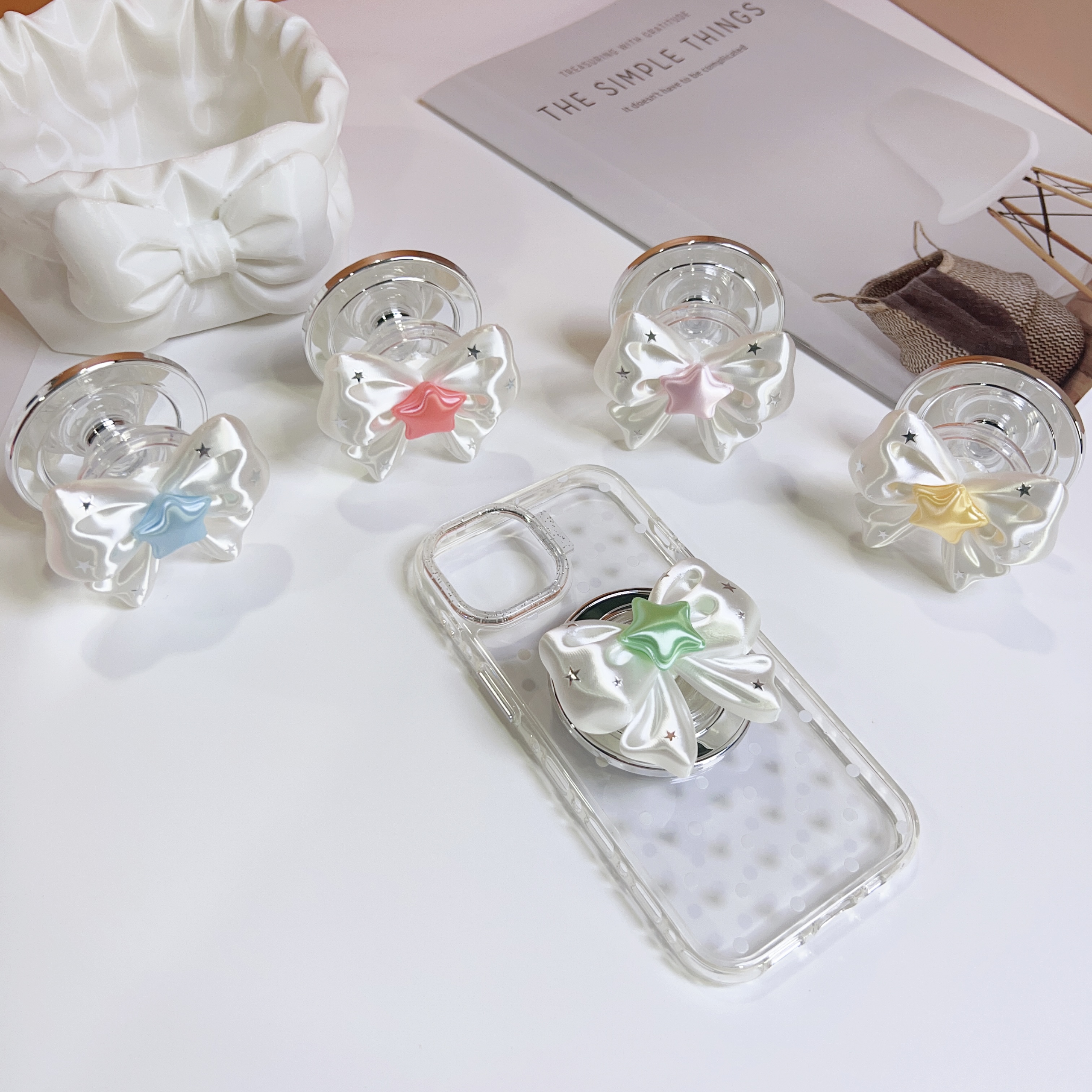 Pop Socket Grip - Airbag Magnetic Kickstand Phone Grip Holder
