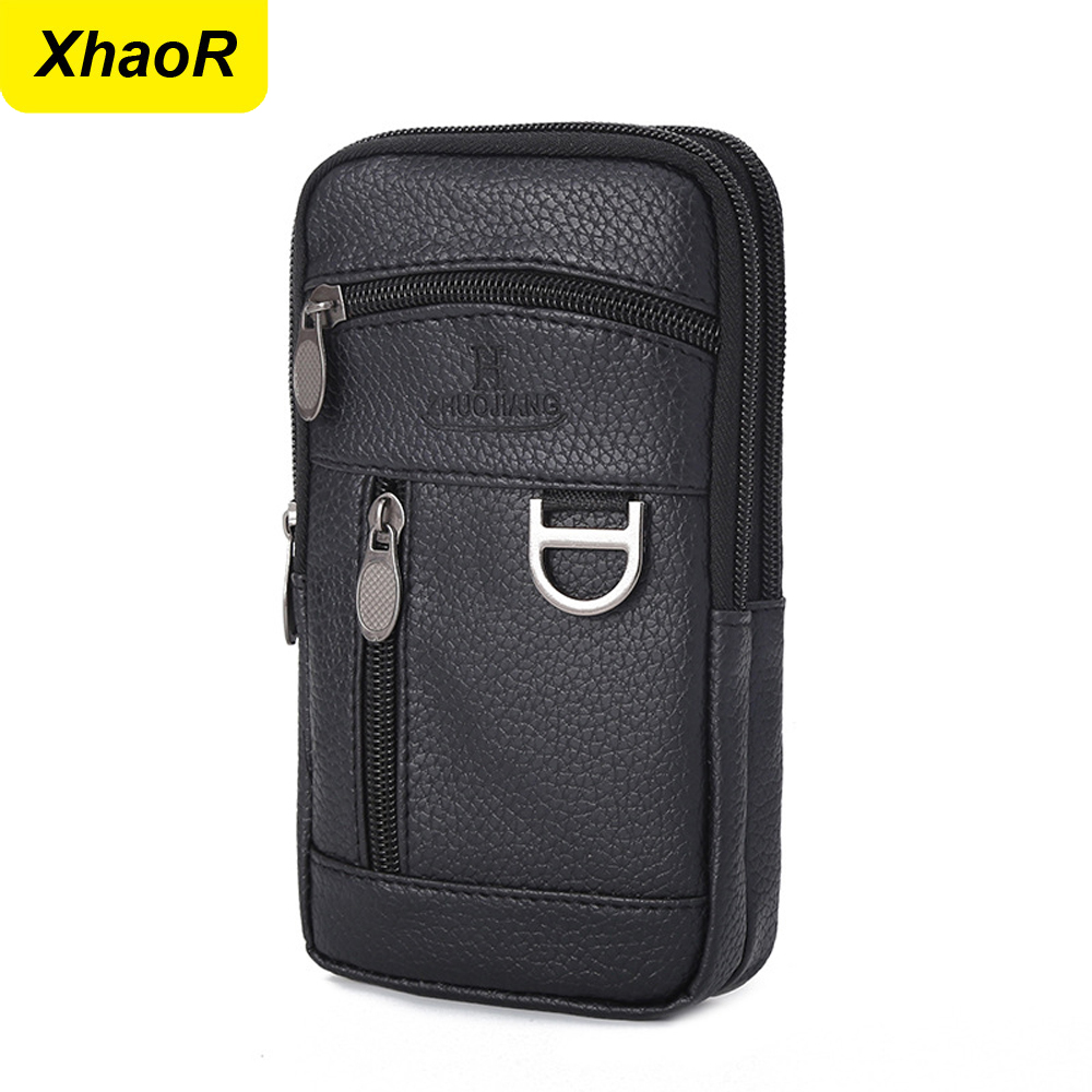 Phone Accessories Pouch - Men Waist Bag Mobile Phone Bag