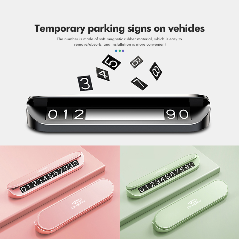 Qq Phone Accessories - For Chery Car Styling Temporary Parking