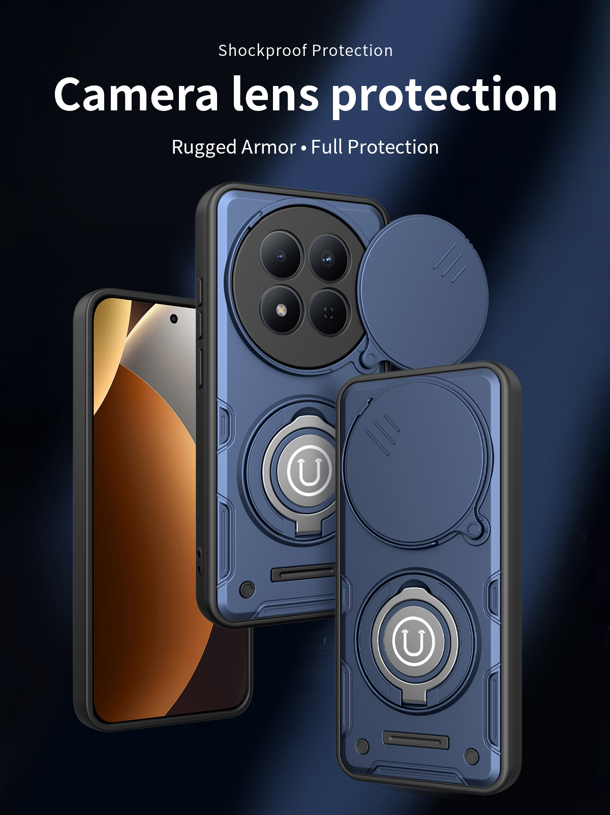 Car Mount Phone - Anti Slip Color Matte PC+TPU Hybrid