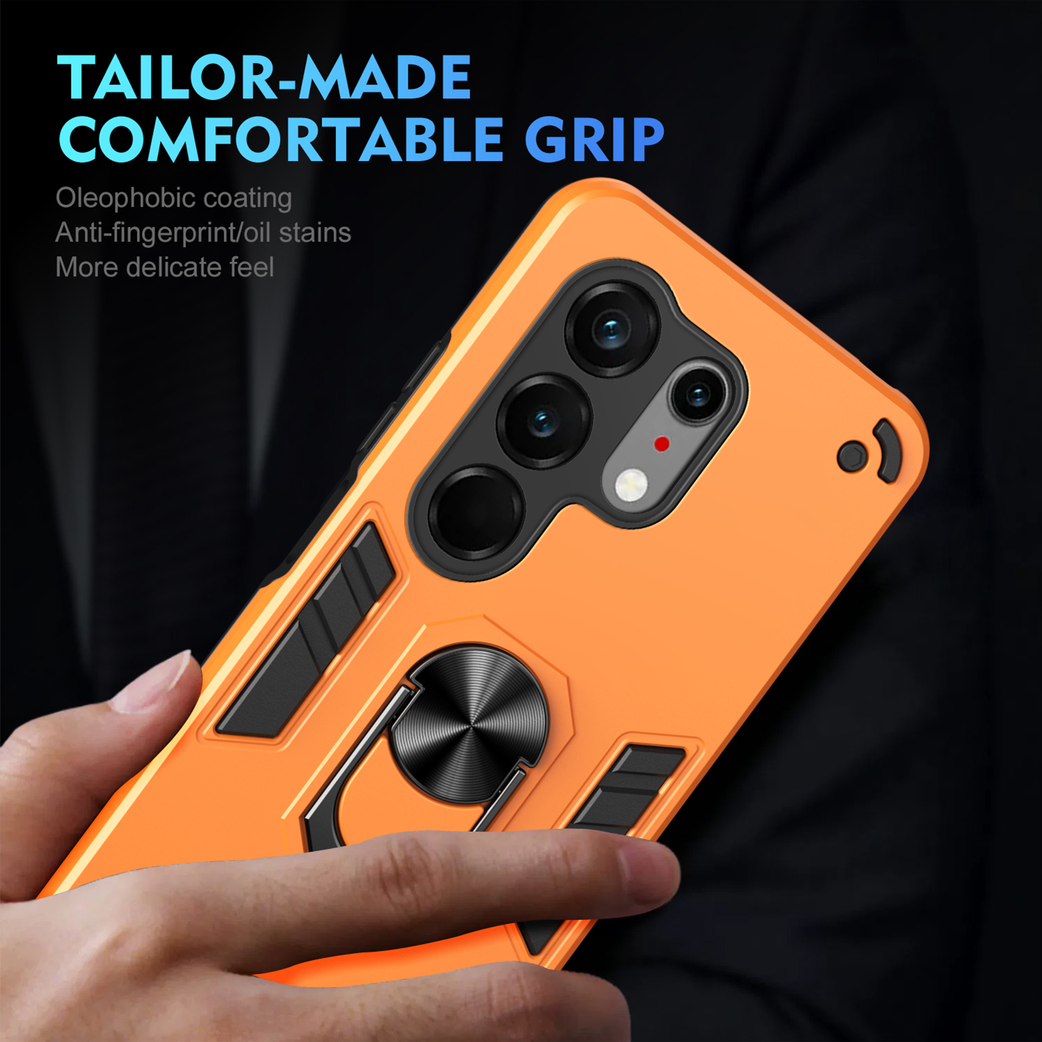 Car Mount Phone - Car Mount Magnetic TPU+PC Hybrid Armor