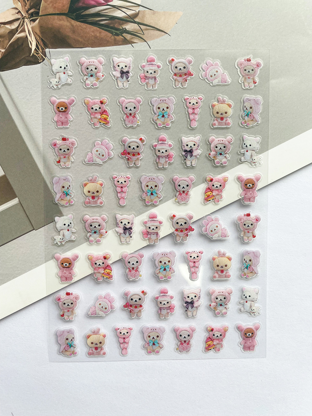 Phone Accessories Pouch - Mini Kawaii Rilakkuma Pvc Poster Goods