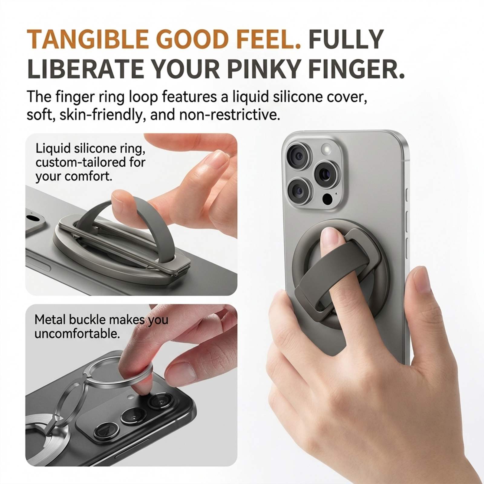 Universal Magnetic Folding Pho - огляд і ціна Pop Socket Grip