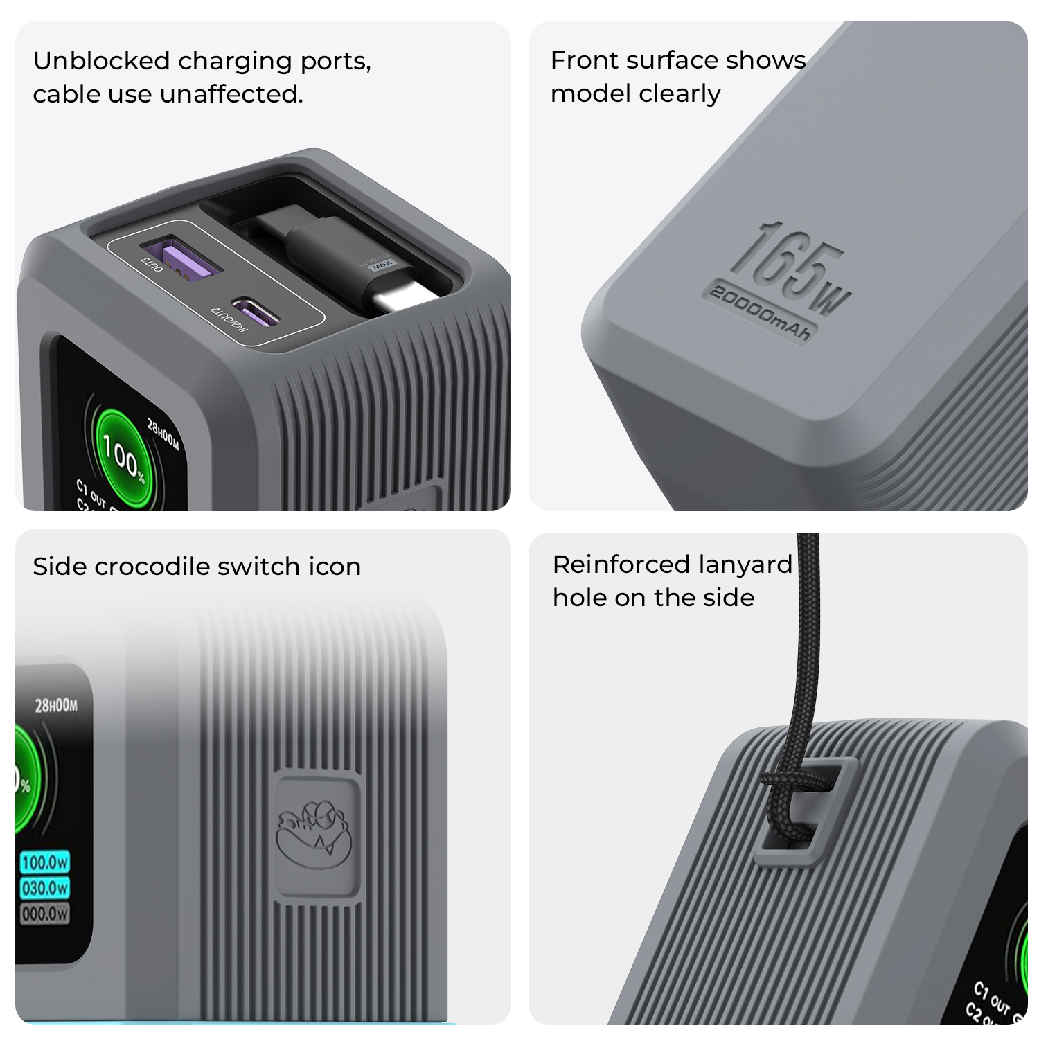 SIKAI Silicone Case for UGREEN - огляд і ціна Portable Charger 20000Mah