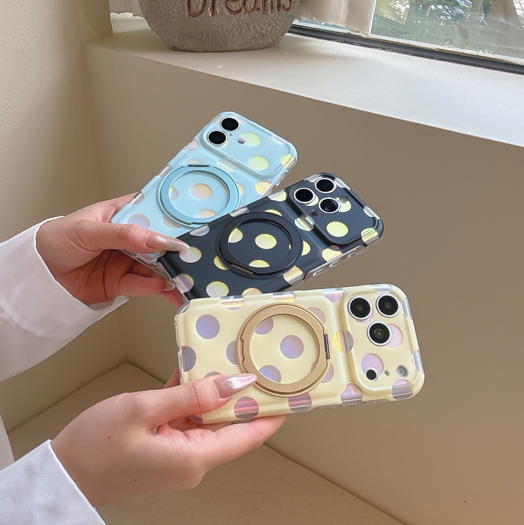 Fashion Illusory Color Polka D - огляд і ціна Phone Accessories Ring Holder