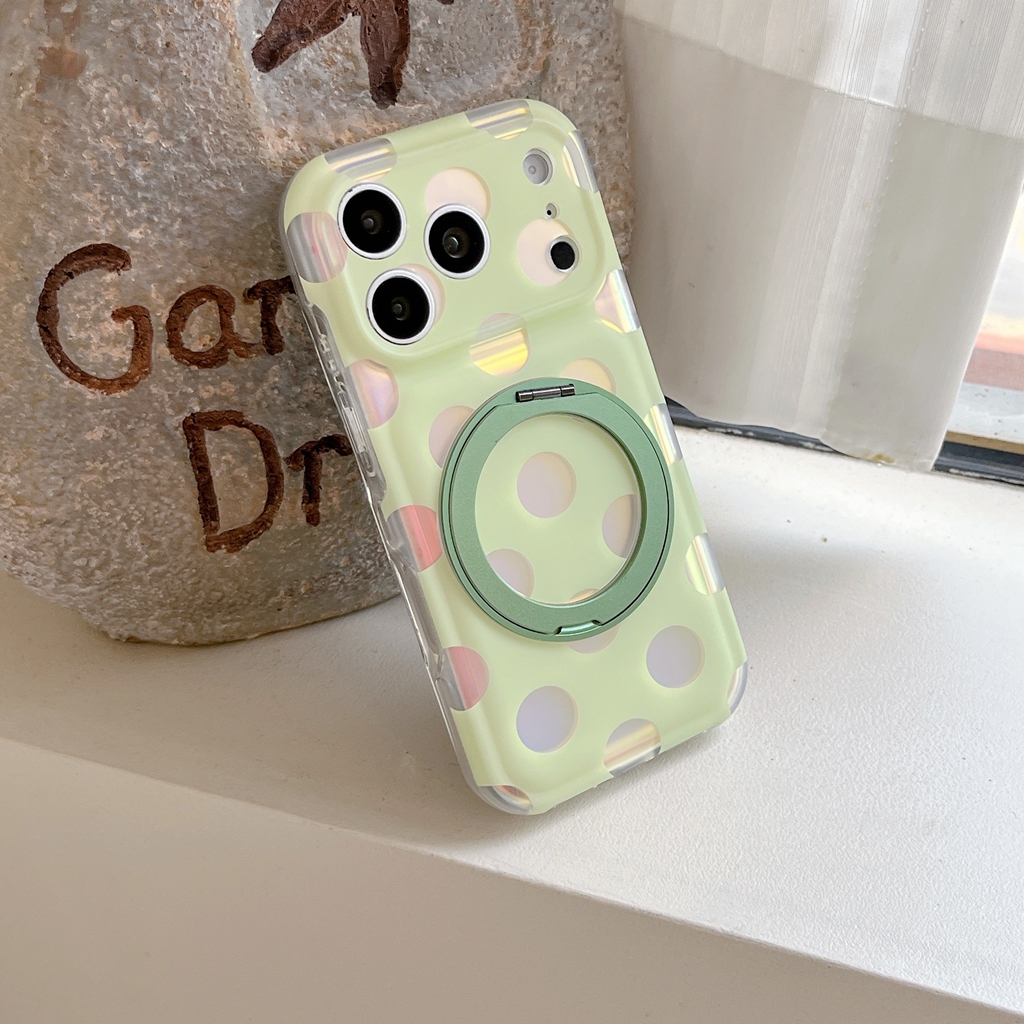 Fashion Illusory Color Polka D - огляд і ціна Phone Accessories Ring Holder