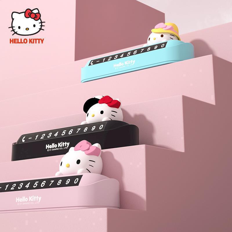 Sanrio Car Number Plate Hello  - огляд і ціна Phone Accessories For Your Car