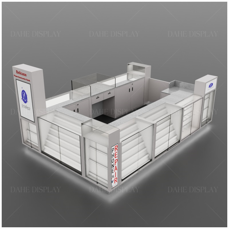 Custom.Cellphone Kiosk 10*15Ft - огляд і ціна Phone Accessories Design Shop