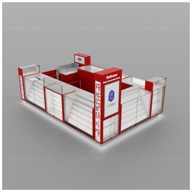 Custom.Cellphone Kiosk 10*15Ft - огляд і ціна Phone Accessories Design Shop