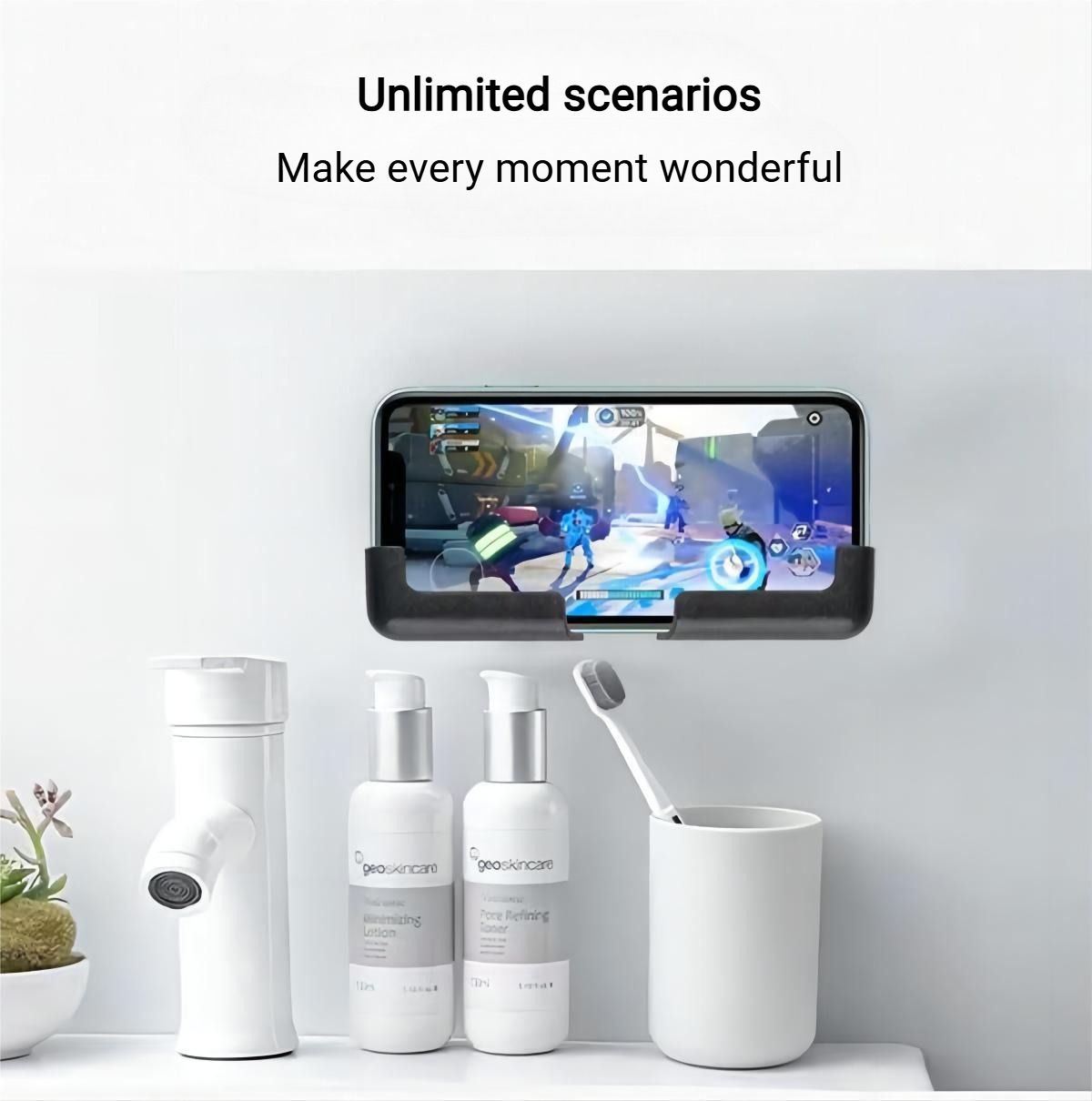 Self-Adhesive Dashboard Phone  - огляд і ціна Phone Accessories Rack