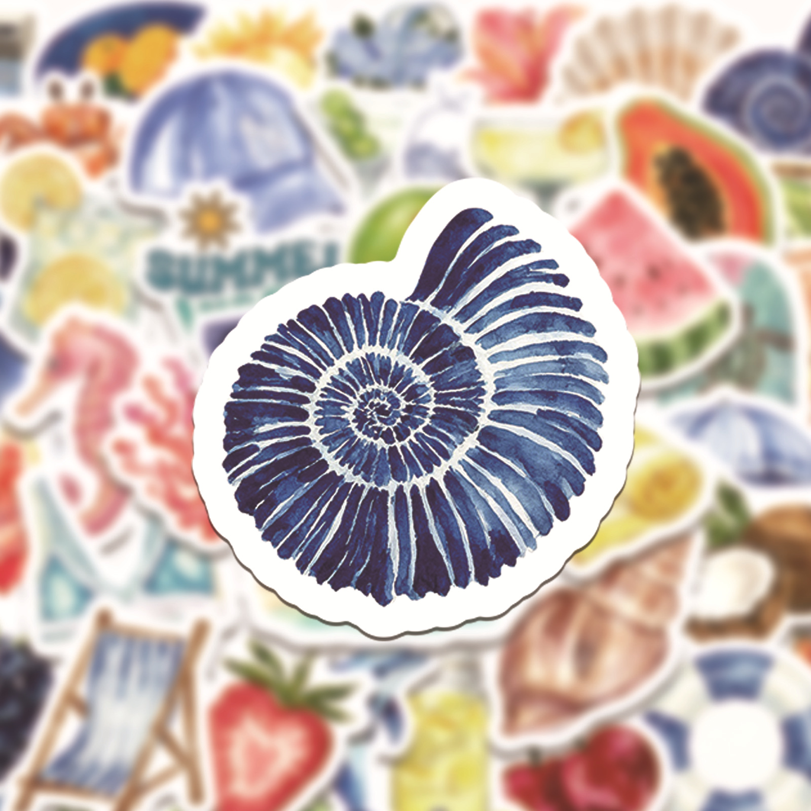 50Pcs Summer Theme Stickers Be - огляд і ціна Phone Accessories For Your Car