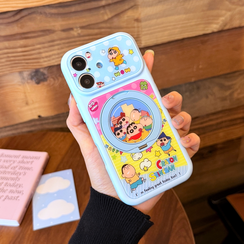 Cute Cartoon Japan Anime Crayo - огляд і ціна Phone Accessories Ring Holder