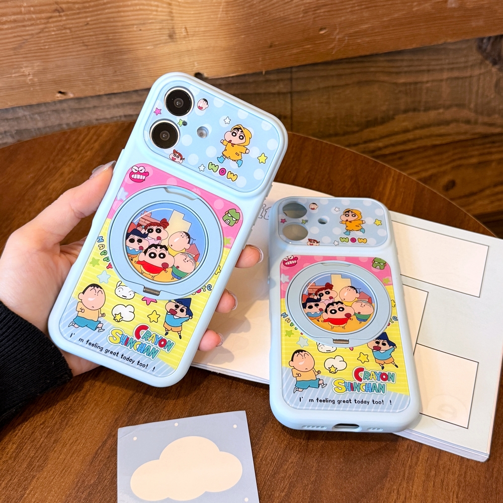 Cute Cartoon Japan Anime Crayo - огляд і ціна Phone Accessories Ring Holder