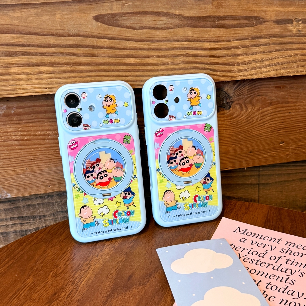 Cute Cartoon Japan Anime Crayo - огляд і ціна Phone Accessories Ring Holder