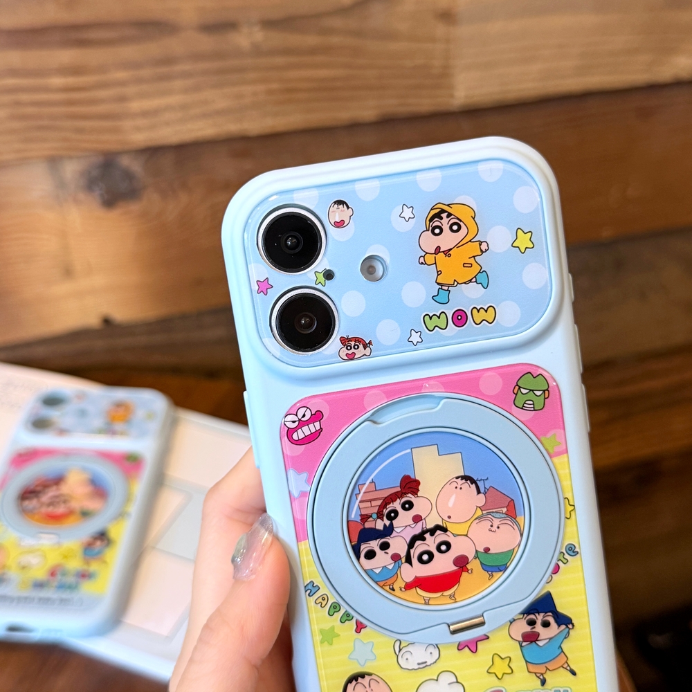 Cute Cartoon Japan Anime Crayo - огляд і ціна Phone Accessories Ring Holder