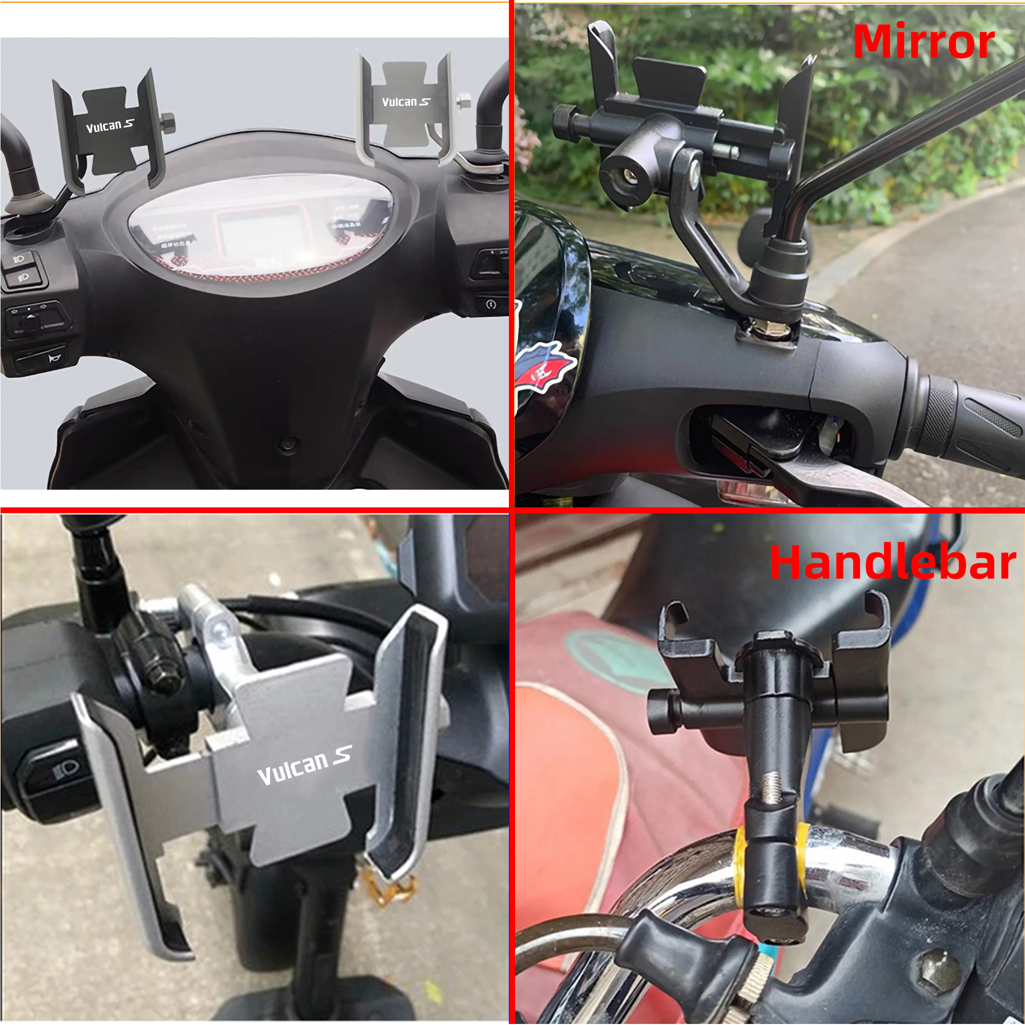 For Kawasaki Vulcan s 650 VN 6 - огляд і ціна Phone Accessories Logo