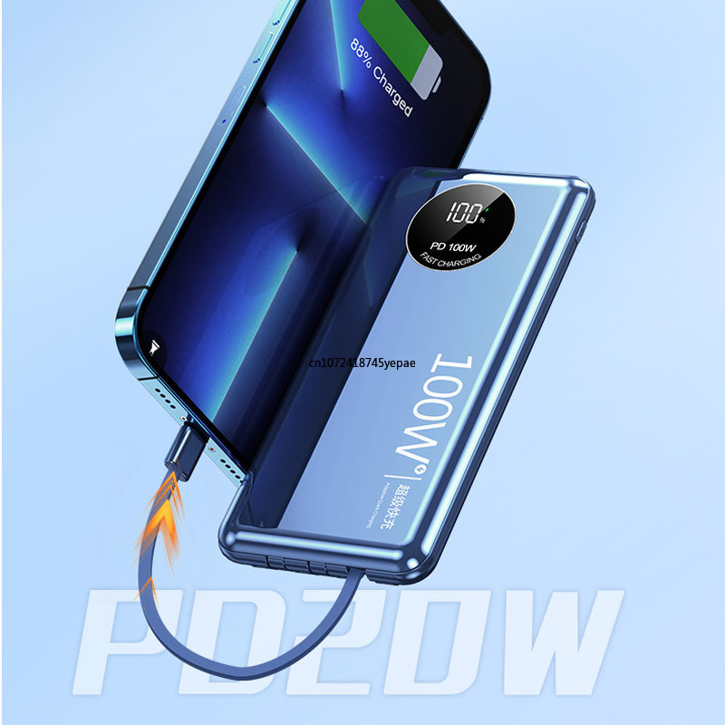 100W Super Fast Charging Power - огляд і ціна Portable Charger 20000Mah