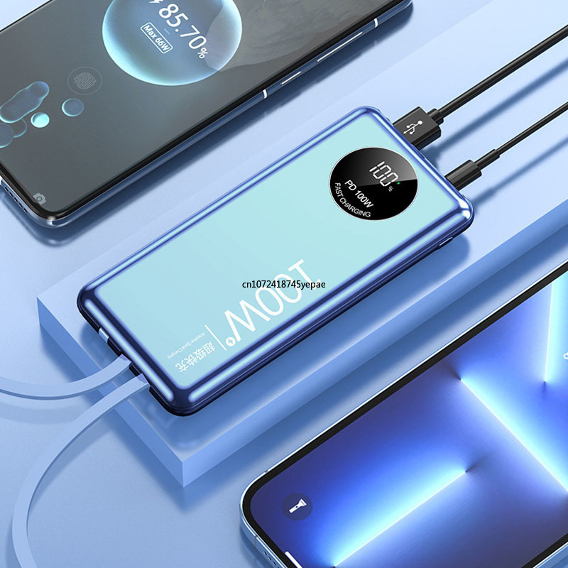 100W Super Fast Charging Power - огляд і ціна Portable Charger 20000Mah