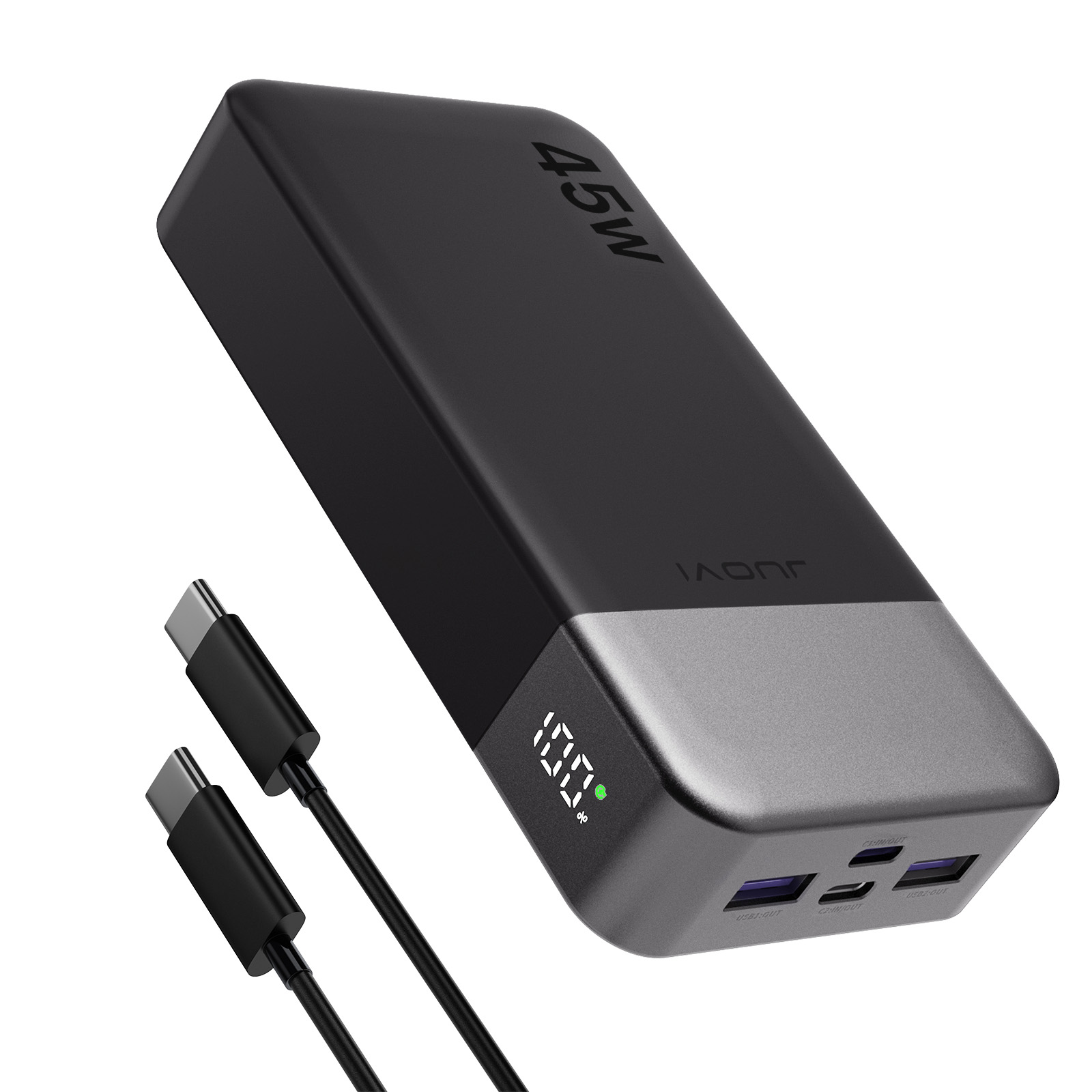 20000mAh Power Bank JUOVI J262 - огляд і ціна Portable Charger 20000Mah