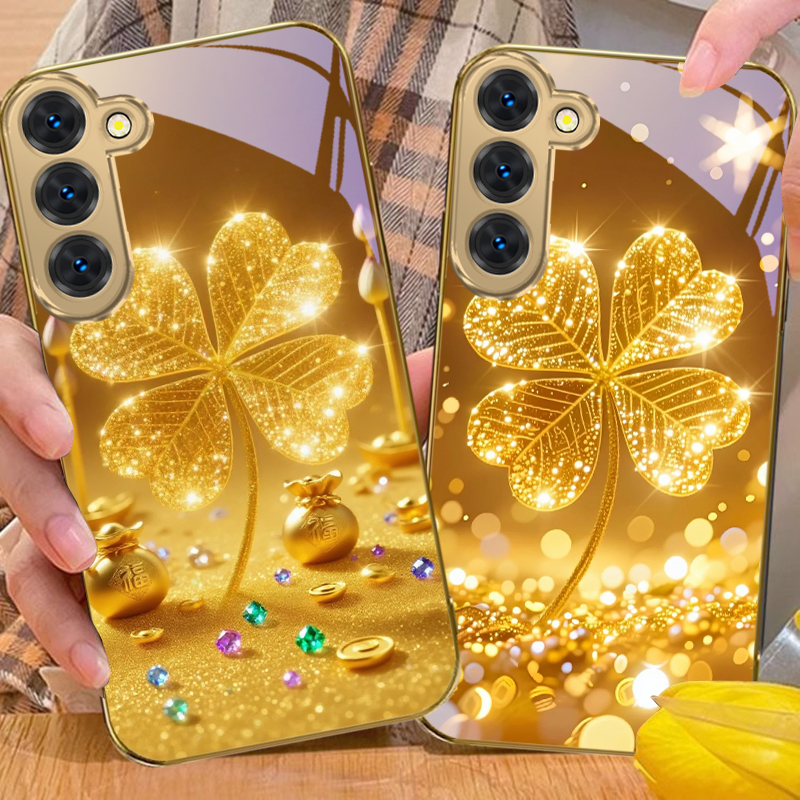 A huge golden clover For Samsu - огляд і ціна Samsung Accessories Phone