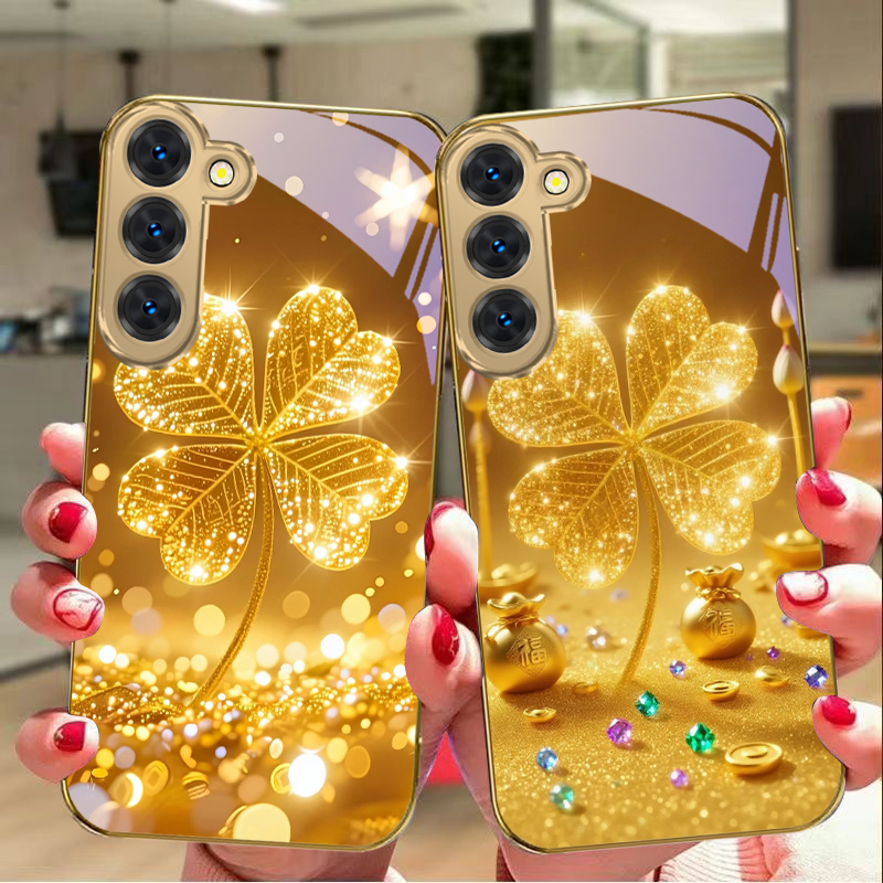 A huge golden clover For Samsu - огляд і ціна Samsung Accessories Phone