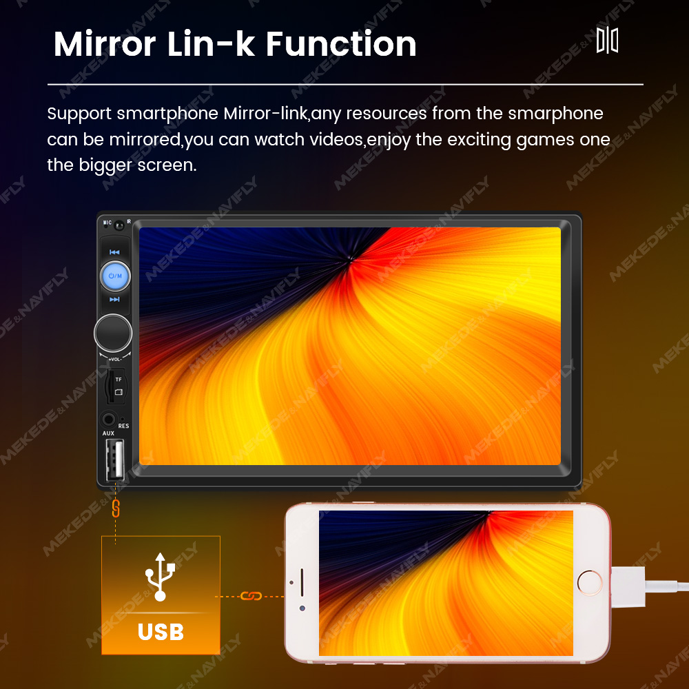 7-inch HD touch screen 2 DIN c - огляд і ціна Phone Accessories Pictures