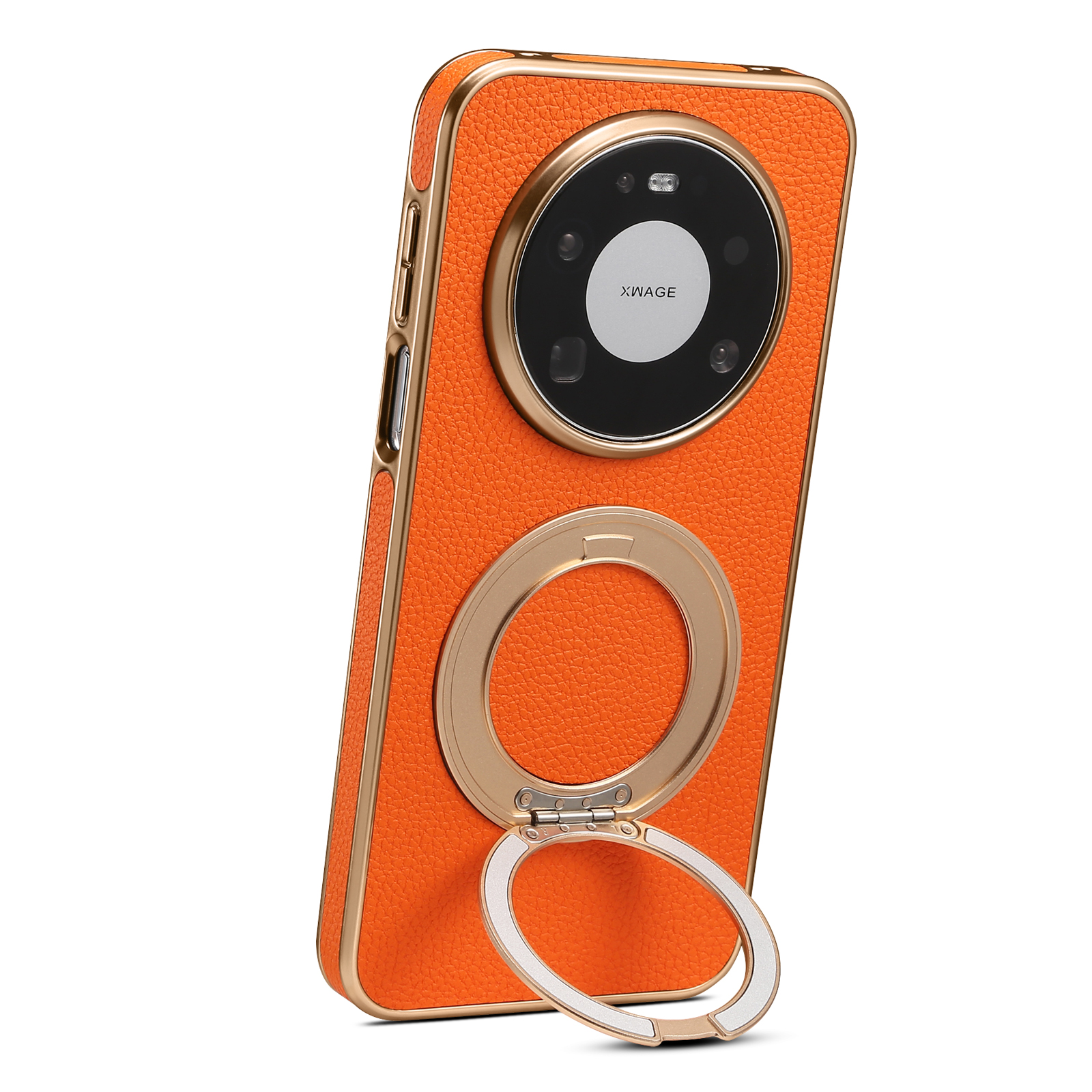 Denior Litchi Grain Phone Case - огляд і ціна Phone Accessories Ring Holder