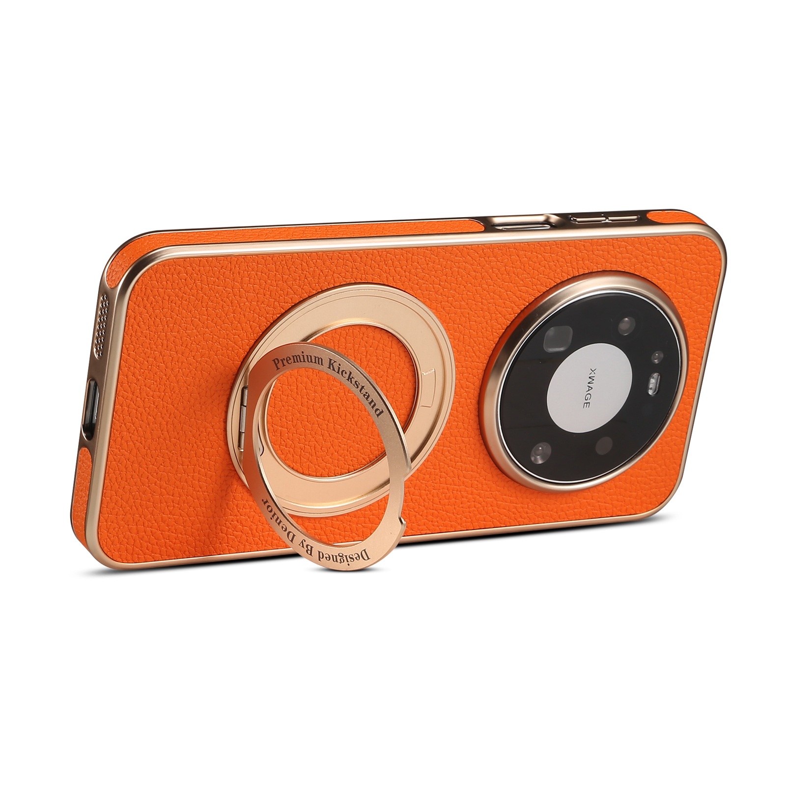 Denior Litchi Grain Phone Case - огляд і ціна Phone Accessories Ring Holder