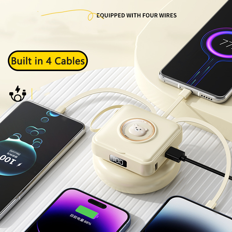 20000mAh Mini Power Bank Built - огляд і ціна Portable Charger 20000Mah