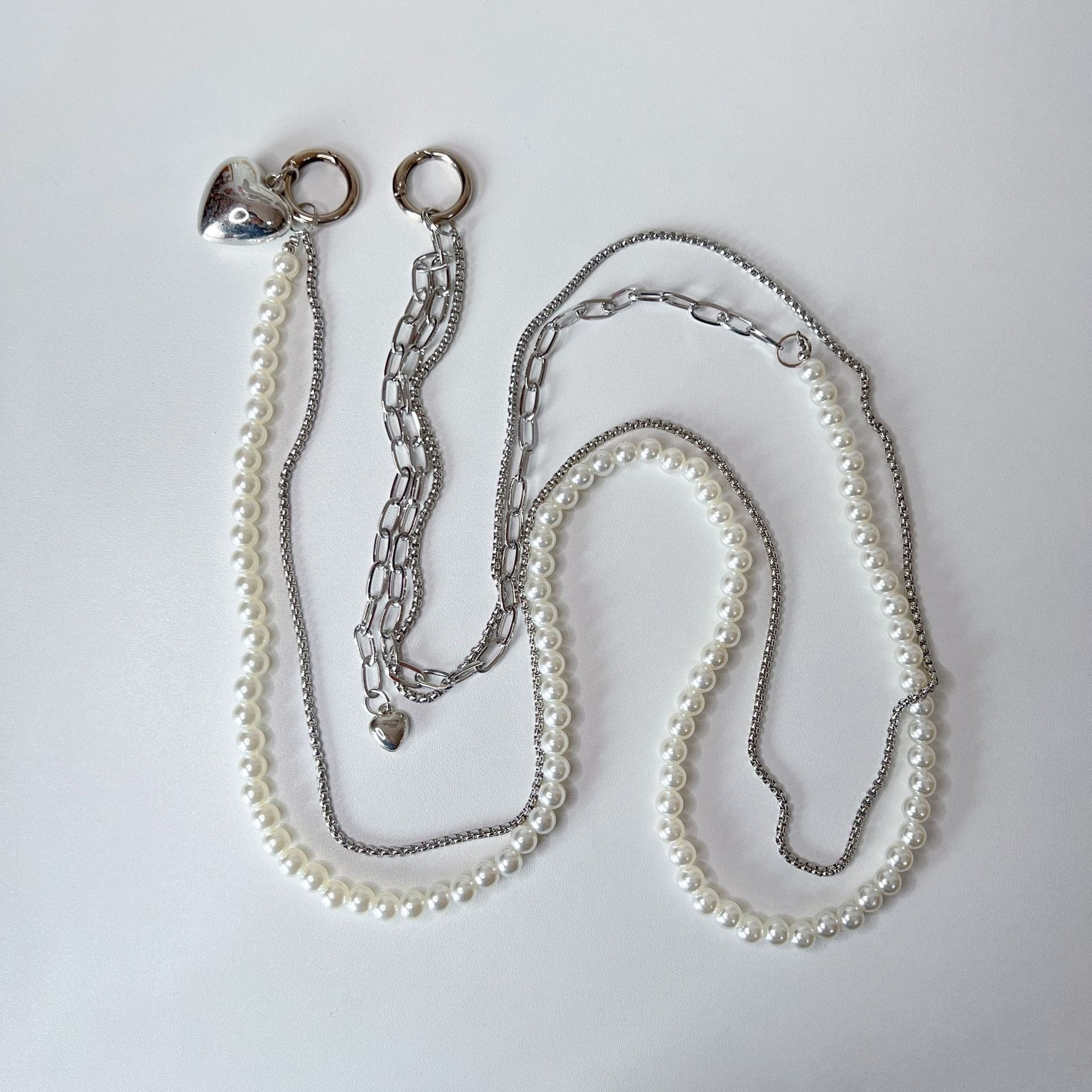 Long Pearl Phone Lanyard Handm - огляд і ціна Phone Accessories Pictures