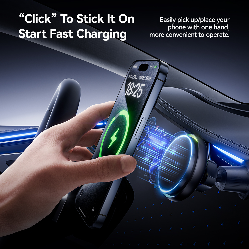 YZ RGB Magnetic Wireless Charg - огляд і ціна Qi2 Phone Accessories