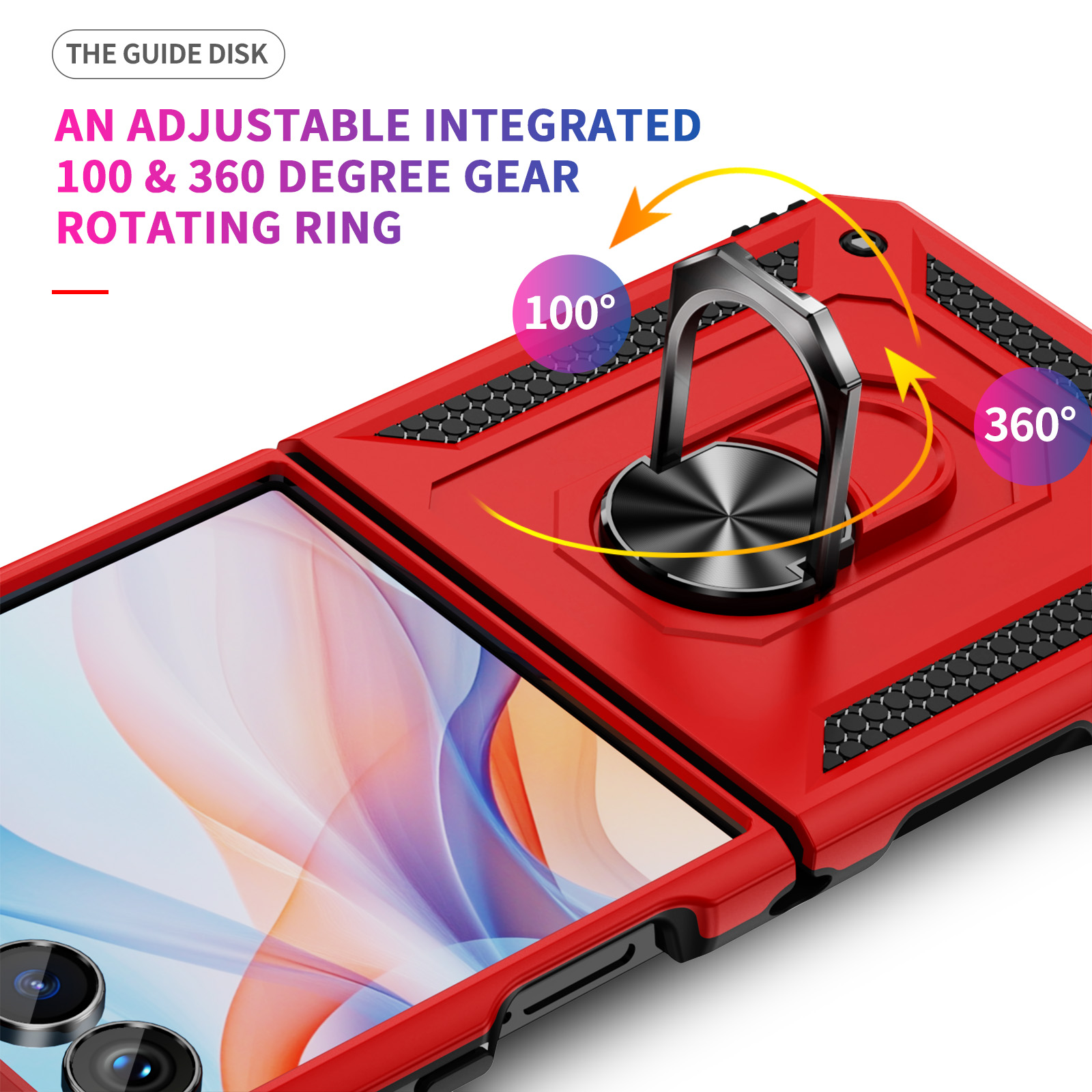 Military-grade Shockproof Phon - огляд і ціна Phone Accessories Ring Holder