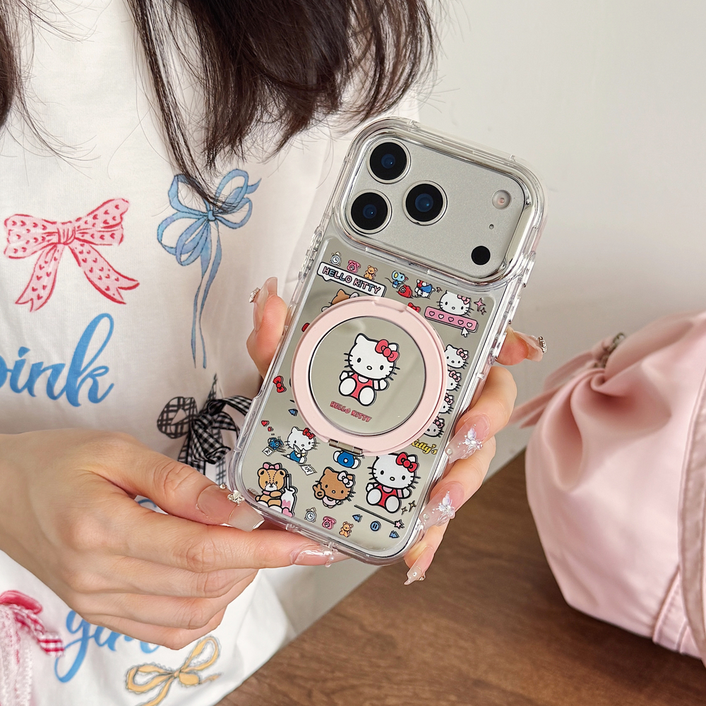 Sanrio Hello Kitty Bow 360°Rot - огляд і ціна Phone Accessories Ring Holder