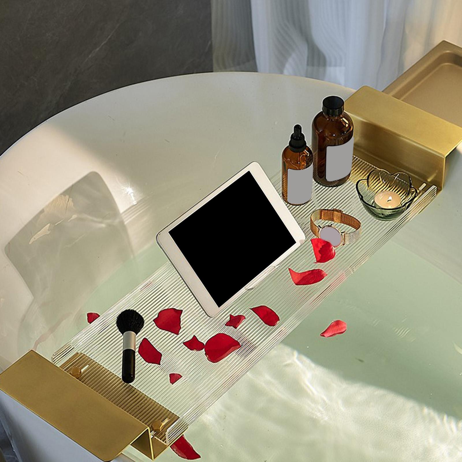 Acrylic Bathtub Tray Extendabl - огляд і ціна Phone Accessories Rack
