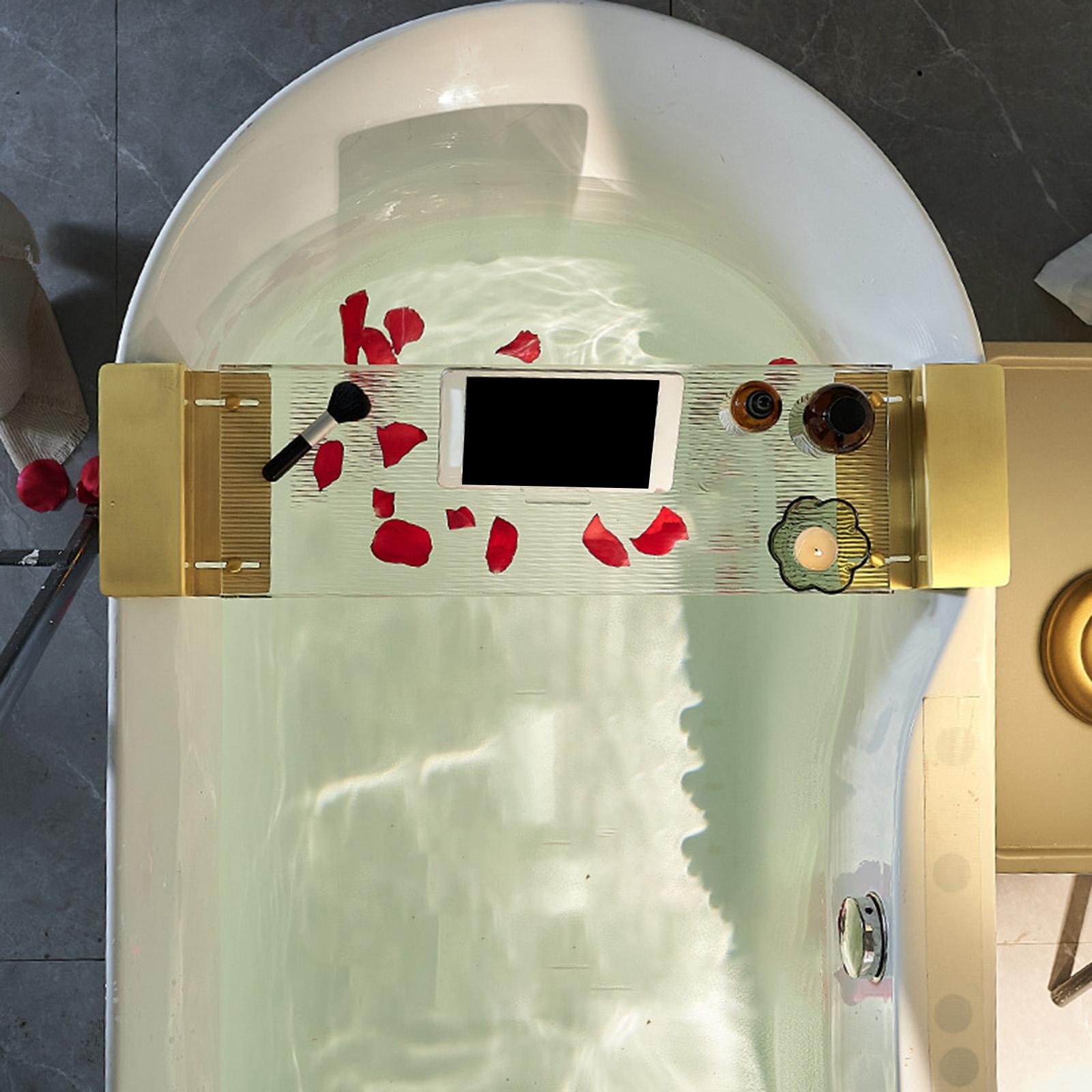 Acrylic Bathtub Tray Extendabl - огляд і ціна Phone Accessories Rack