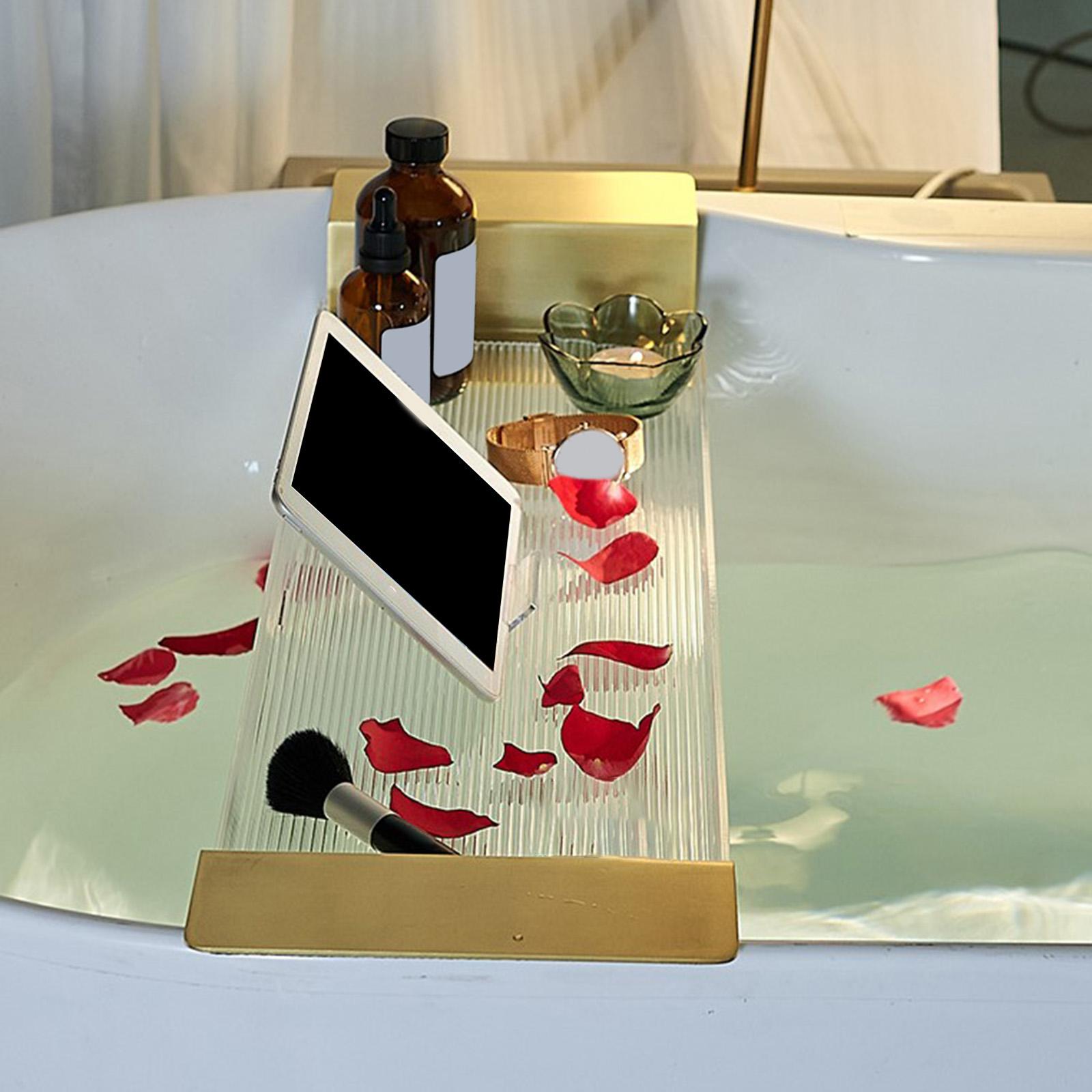 Acrylic Bathtub Tray Extendabl - огляд і ціна Phone Accessories Rack