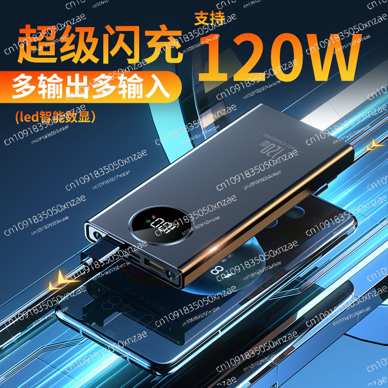 Large Capacity Power Bank 120W - огляд і ціна Portable Charger 20000Mah