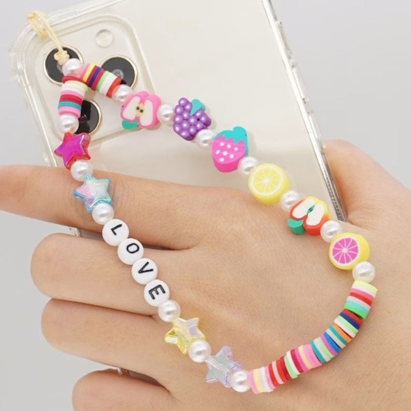 Simple Clay Fruit Charm Phone  - огляд і ціна Phone Accessories Pictures