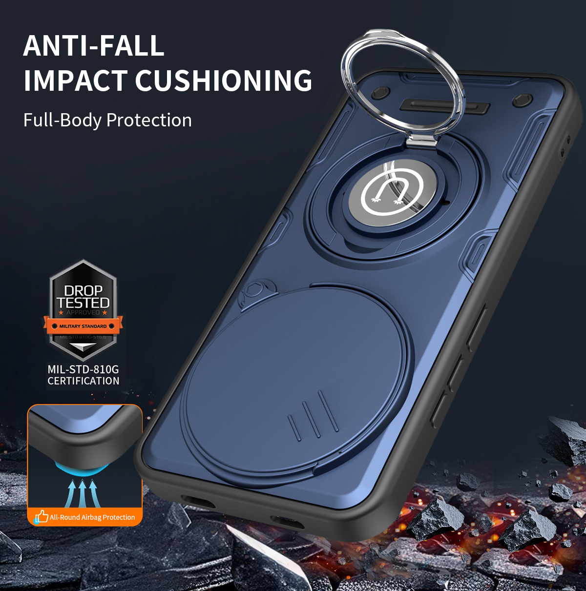 Anti Slip Color Matte PC+TPU H - огляд і ціна Car Mount Phone