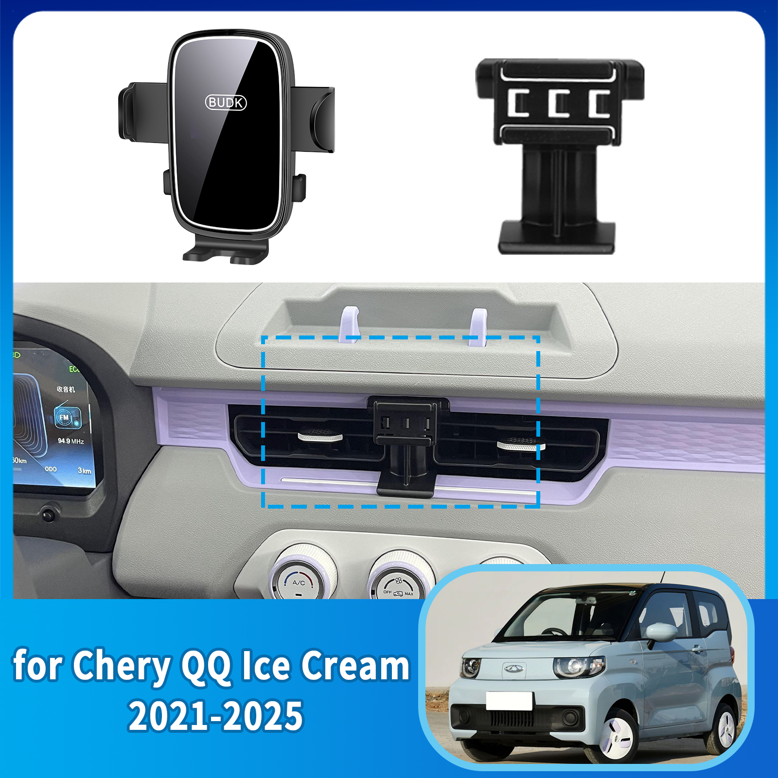 Car Mobile Phone Holder for Ch - огляд і ціна Qq Phone Accessories