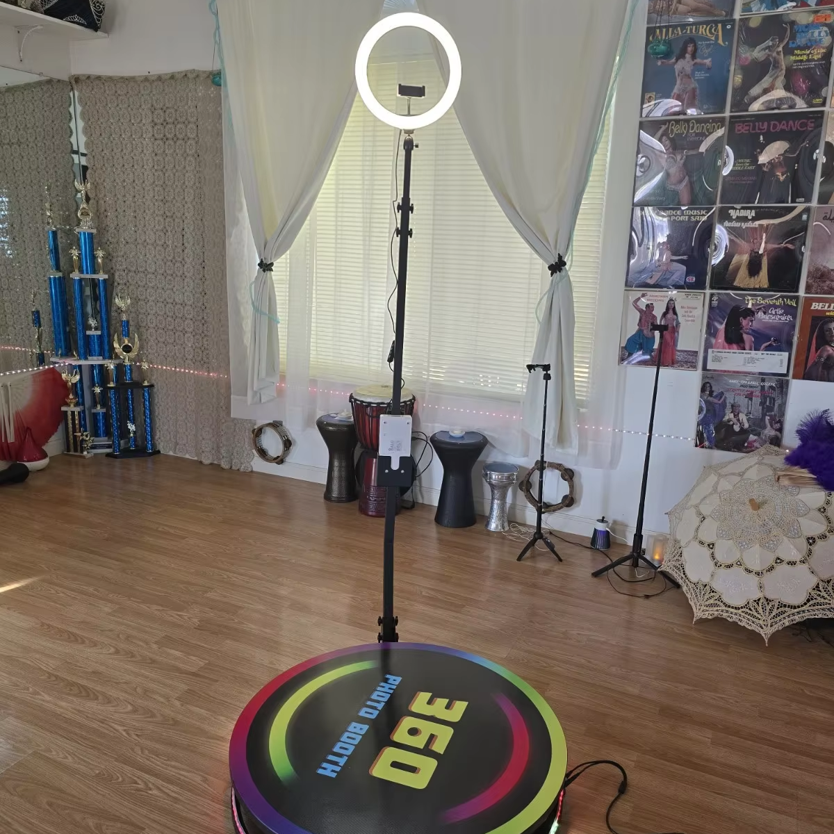 80cm 360° Selfie Photo Booth w - огляд і ціна Led Strip Selfie