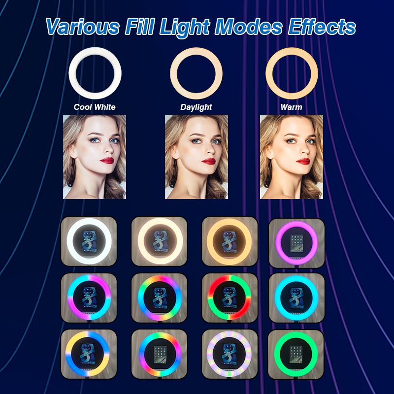 80cm 360° Selfie Photo Booth w - огляд і ціна Led Strip Selfie