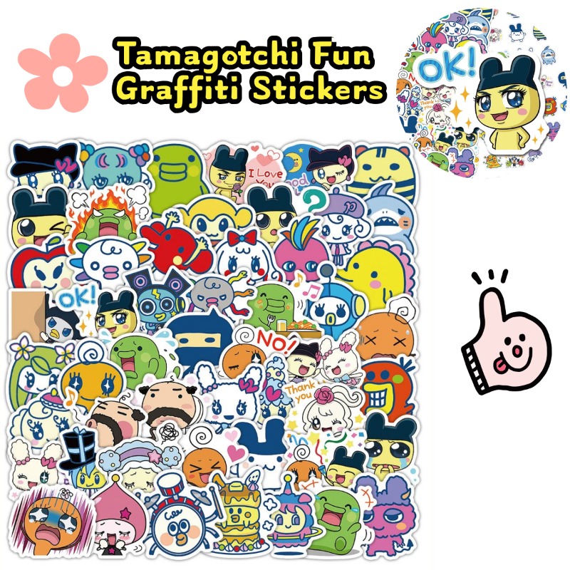 Japanese Tamagotchi Stickers E - огляд і ціна Phone Accessories Pouch