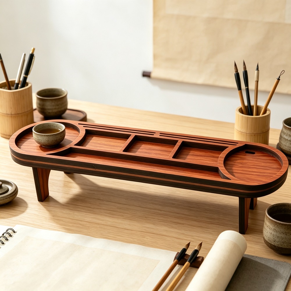 Wooden Desk Organizer with Pho - огляд і ціна Phone Accessories Rack