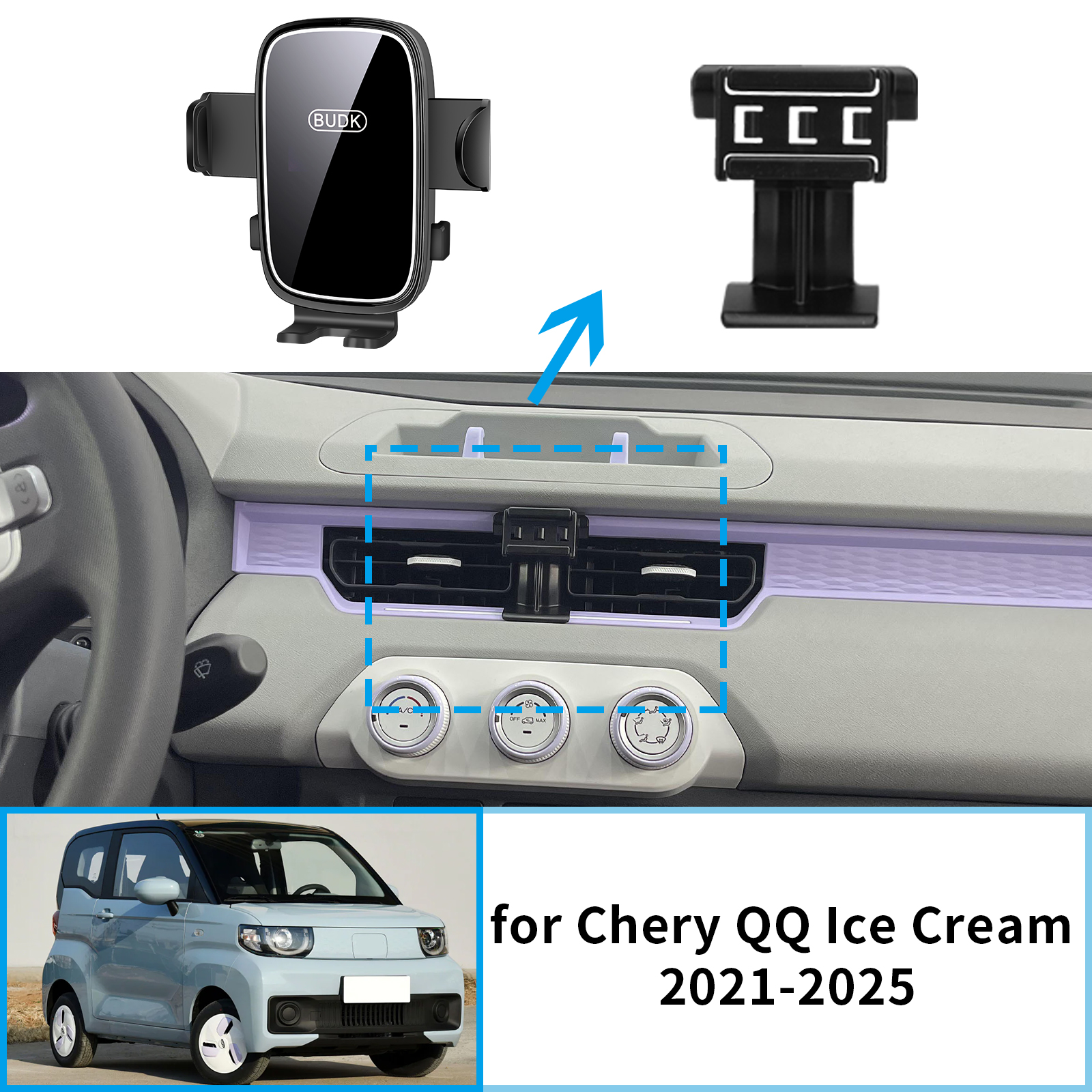 Car Mobile Phone Holder Access - огляд і ціна Qq Phone Accessories