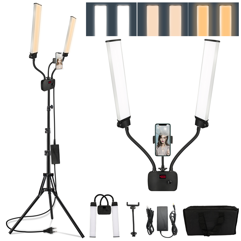 Double Arms LED Fill Photo Stu - огляд і ціна Led Strip Selfie