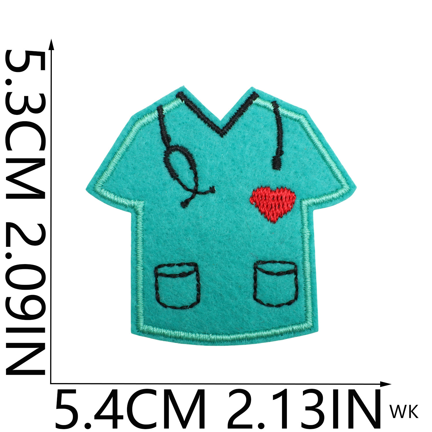 10 Pcs Nurse Care Iron On Sew  - огляд і ціна Phone Accessories Pictures