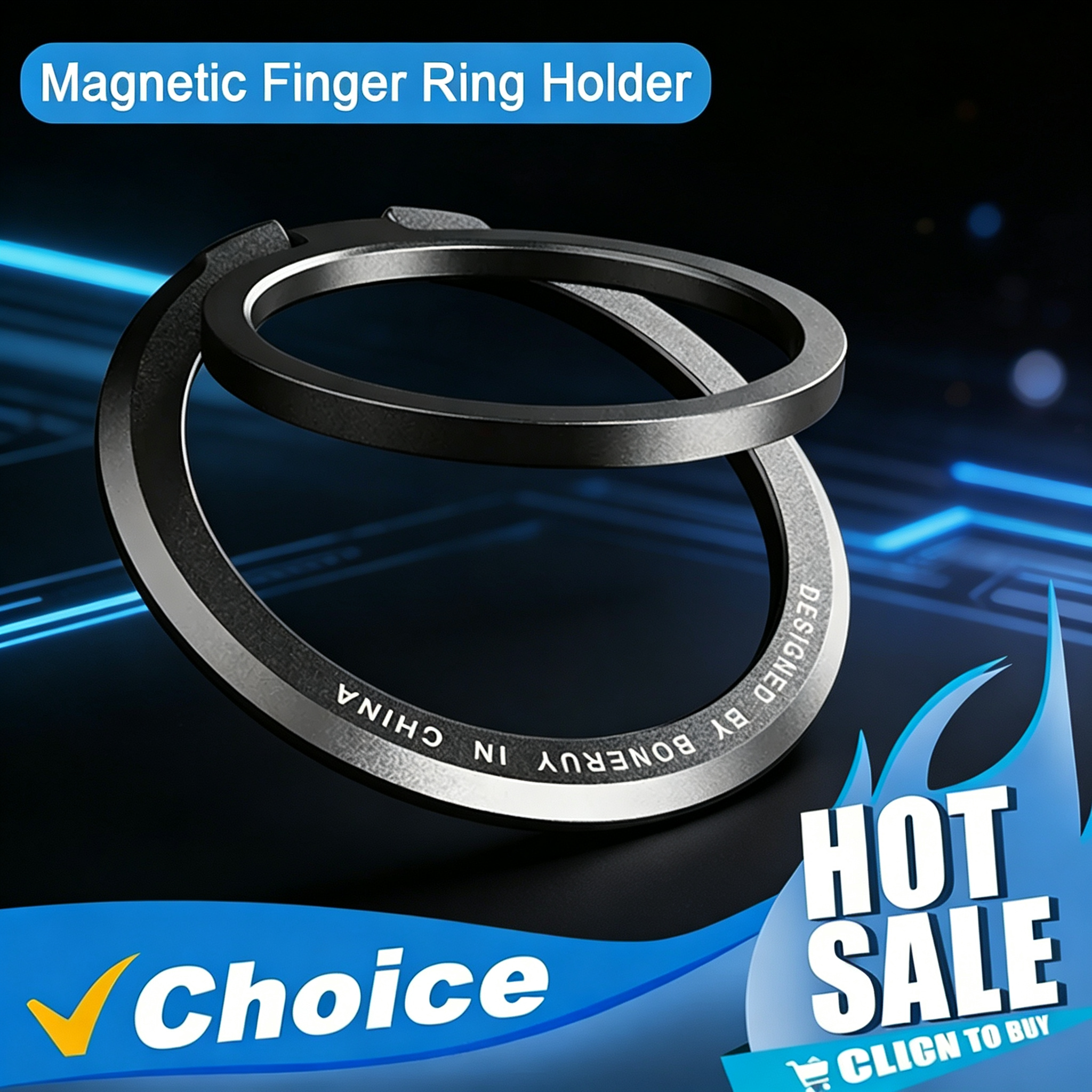 Magnetic Phone Holder For Mags - огляд і ціна Pop Socket Grip