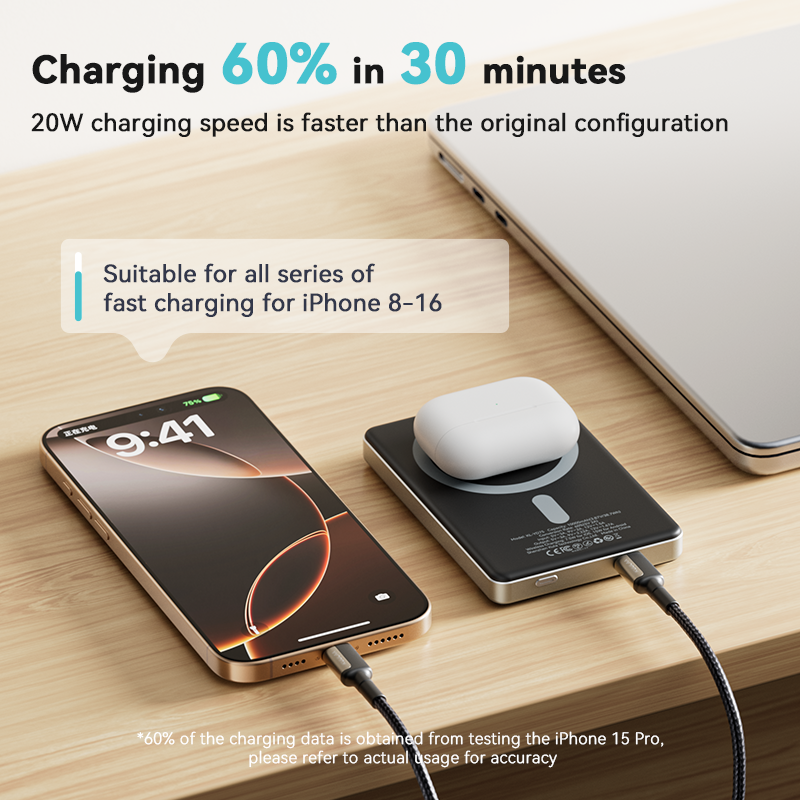 KUULAA Magnetic Power Bank 100 - огляд і ціна Portable Charger 20000Mah